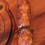 Espetinho simples de toscana