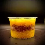 Cuscuz com Calabresa