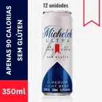 Michelob Ultra Lata 350ml - 12un
