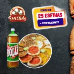 COMBO ESFIHA nº 08 (25 ESFI.+ REFRI)
