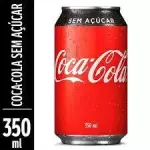 Coca cola lata zero açúcar