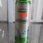 SARANDI alkaline agua mineral C/GÁS