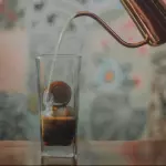 Vainilla iced Cubed Latte