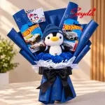 🐧 Ramo pinguino azul