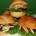 Hamburguesitas de res