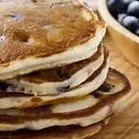 Hot cake con arandano