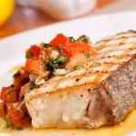Fresh mahi-mahi fillet