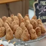 Mini coxinha de frango fit