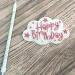Happy birthday chocolate + velita