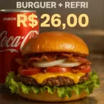 TWO SMASH + REFRIGERANTE