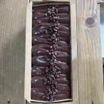 Bolo de cenoura com chocolate