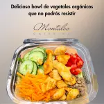 Bowl - Vegetales Org. Pollo/Lentejas