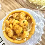 Coxinha de Camarão com Queijo