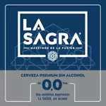 Cerveza La Sagra 0,0 Rubia 33 cl.