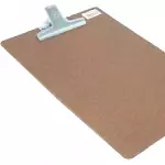 Prancheta A4 Ofício mdf clip metal