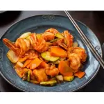 73.Camarones Salteados c/Salsa Agrid