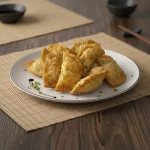 GYOZAS  DE  CANGREJO Y QUESO CREMA