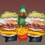 CB🍟1(2 X-Monstruoso +1 Fritas 300g)