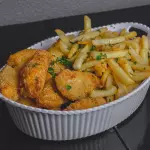 GURJÃO DE FRANGO + FRITAS