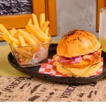 Hamburguesa Crispy de Pollo/