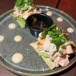 Salmon Tostada