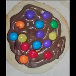 CHOCOLATE PRETO COM CONFETE