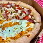 Pizza média em Dobro
