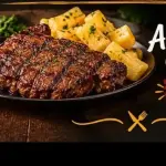 Alcatra Grill com Mandioca