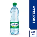 Agua con gas Cristal 600 ml