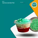 Gelatina con queque