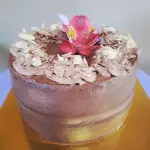 Torta keto de chocolate