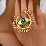 Anillo ojo turco grande extravagante(copy)