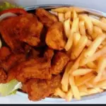 TILÁPIA COM FRITAS