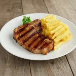 CHULETA DE CERDO ASADA 450 GRS