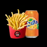 Batata + fanta laranja