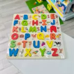 Rompecabezas alto relieve Abecedario