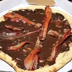 Pizza Brigadeiro & Bacon - SítioEros