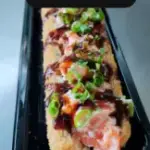 Big hot salmão grelhado
