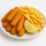 Isca de Peixe com Fritas