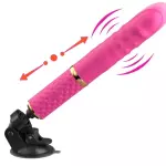 Mini vibrador vai e vem com ventosa