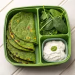 Spinach chapati 2pcs