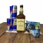 COMBO JACK DANIELS MEL+GELO+RED BULL