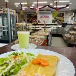 Omelete Carne Moída e Queijo