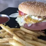 Hamburguesa Hawaiiana