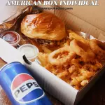 American Individual + REFRI LATA😋