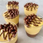 vasitos de mousse de chocolucuma