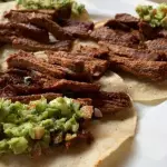 Taco de arrachera