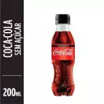Coca-Cola s/ açúcar 200ml