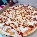 Pizza pollo bbq