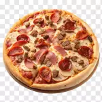 Pizza Carnes Frias.
